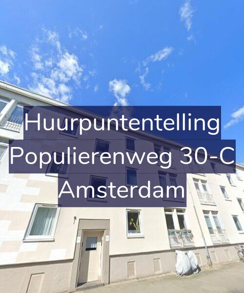 Foto gevel Huurpuntentelling voor Populierenweg 30-C, Amsterdam