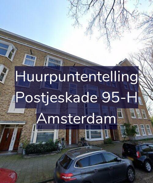 Foto gevel Huurpuntentelling voor Postjeskade 95-H, Amsterdam