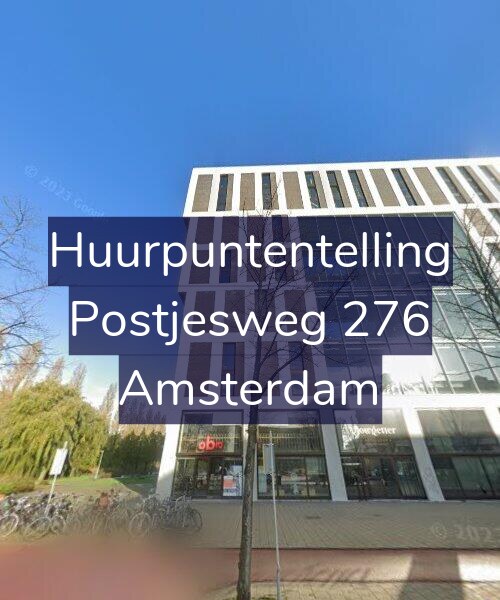 Foto gevel Huurpuntentelling voor Postjesweg 276, Amsterdam