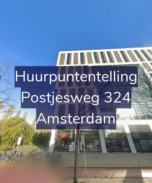 Foto gevel Huurpuntentelling voor Postjesweg 324, Amsterdam