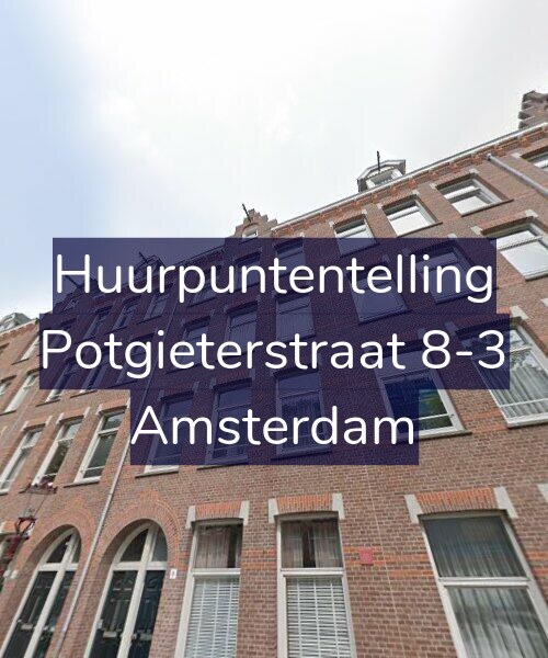 Foto gevel Huurpuntentelling voor Potgieterstraat 8-3, Amsterdam