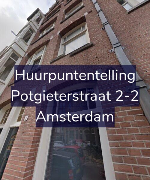 Foto gevel Huurpuntentelling voor Potgieterstraat 2-2, Amsterdam