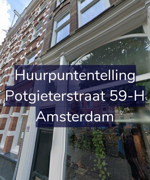 Foto gevel Huurpuntentelling voor Potgieterstraat 59-H, Amsterdam