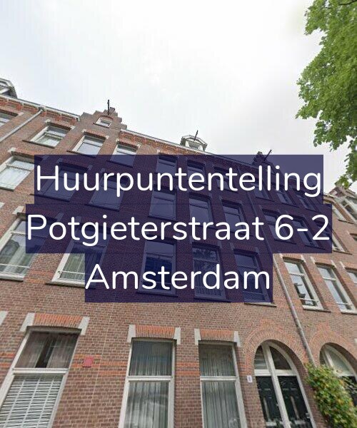 Foto gevel Huurpuntentelling voor Potgieterstraat 6-2, Amsterdam
