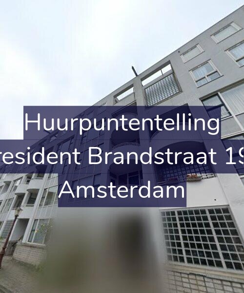 Foto gevel Huurpuntentelling voor President Brandstraat 194, Amsterdam