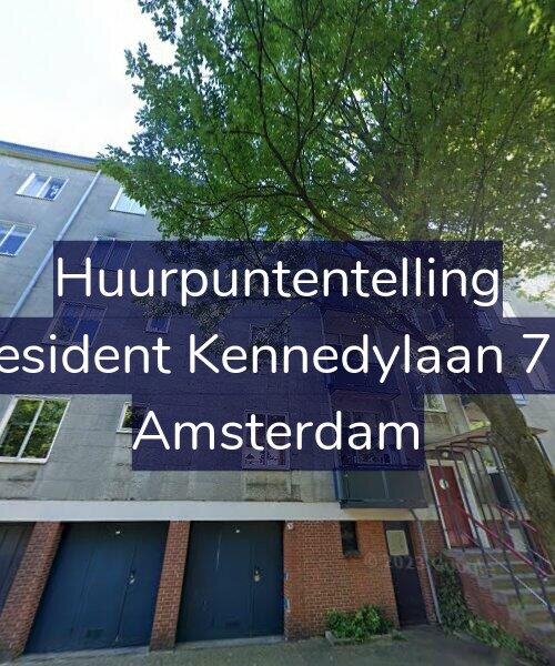 Foto gevel Huurpuntentelling voor President Kennedylaan 703, Amsterdam