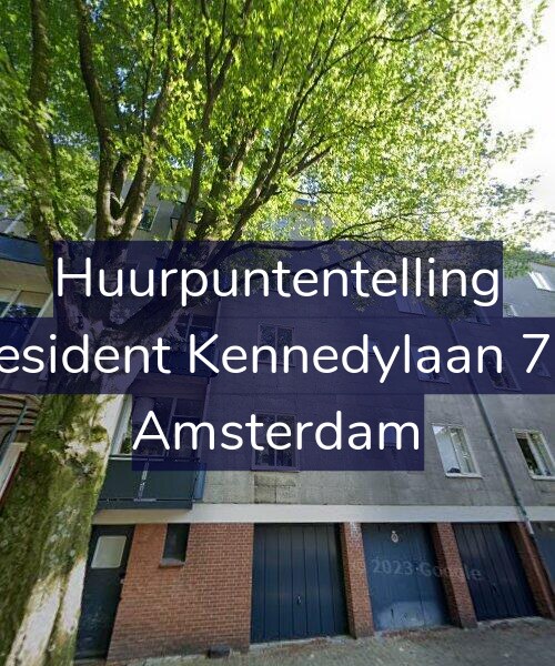 Foto gevel Huurpuntentelling voor President Kennedylaan 717, Amsterdam