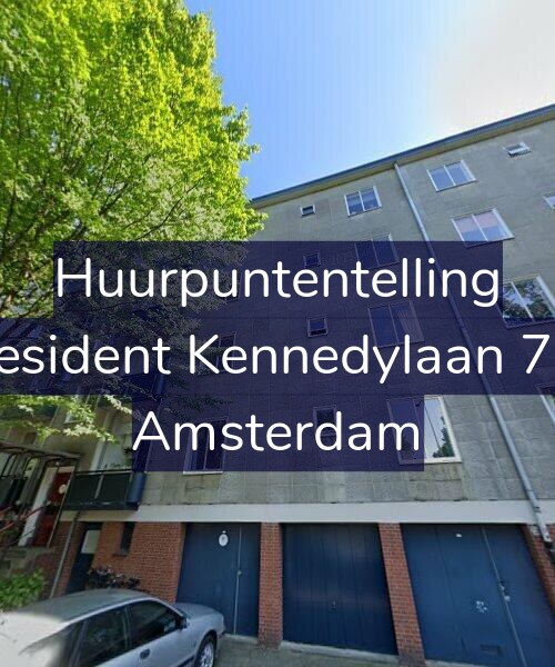 Foto gevel Huurpuntentelling voor President Kennedylaan 731, Amsterdam