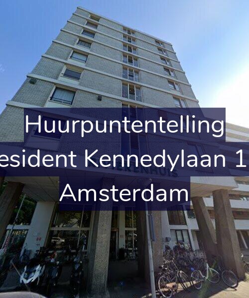 Foto gevel Huurpuntentelling voor President Kennedylaan 193, Amsterdam