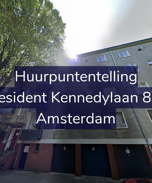 Foto gevel Huurpuntentelling voor President Kennedylaan 899, Amsterdam