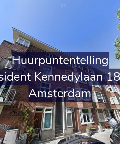 Foto gevel Huurpuntentelling voor President Kennedylaan 184-1, Amsterdam