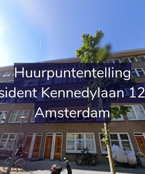 Foto gevel Huurpuntentelling voor President Kennedylaan 120-2, Amsterdam