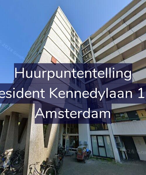 Foto gevel Huurpuntentelling voor President Kennedylaan 167, Amsterdam