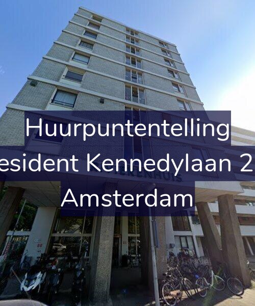 Foto gevel Huurpuntentelling voor President Kennedylaan 213, Amsterdam