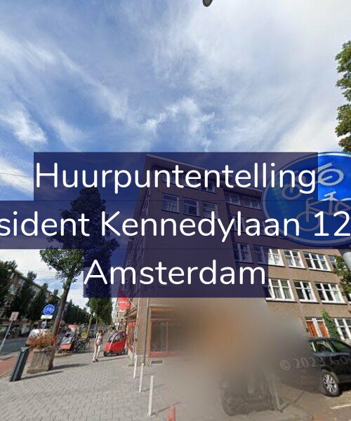 Foto gevel Huurpuntentelling voor President Kennedylaan 128-3, Amsterdam
