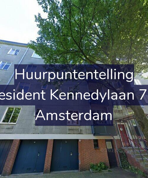 Foto gevel Huurpuntentelling voor President Kennedylaan 705, Amsterdam