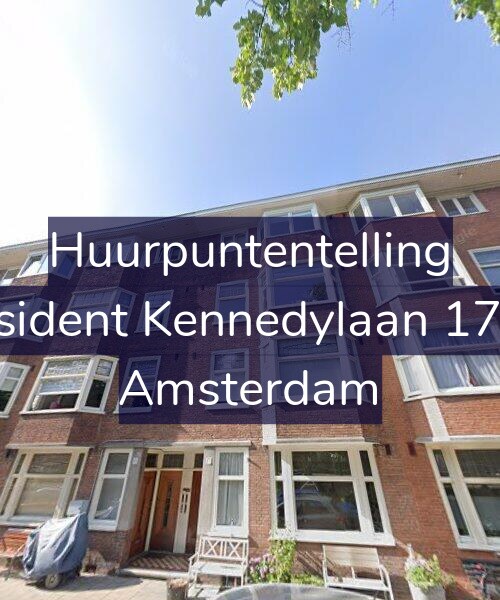 Foto gevel Huurpuntentelling voor President Kennedylaan 178-2, Amsterdam