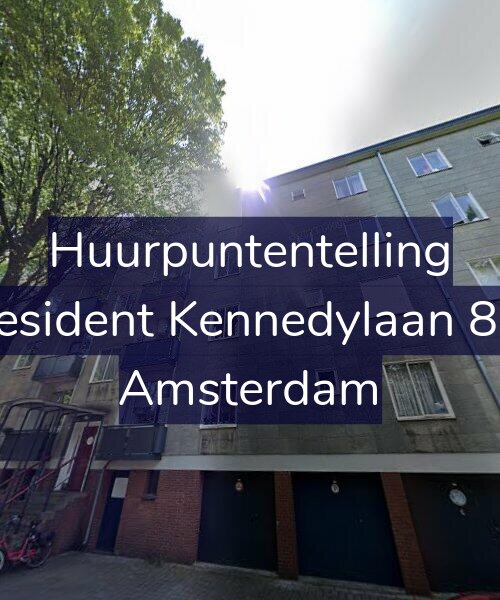 Foto gevel Huurpuntentelling voor President Kennedylaan 895, Amsterdam