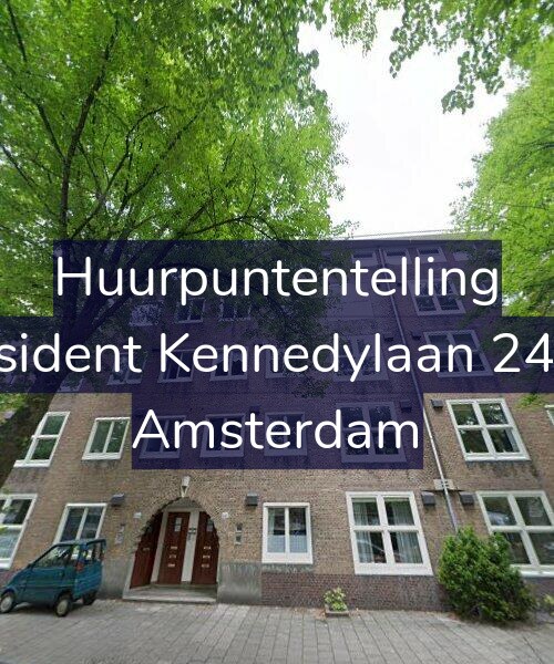 Foto gevel Huurpuntentelling voor President Kennedylaan 242-1, Amsterdam