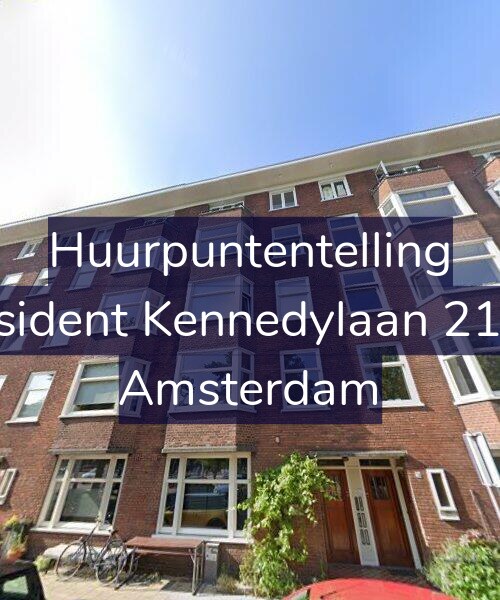 Foto gevel Huurpuntentelling voor President Kennedylaan 216-3, Amsterdam