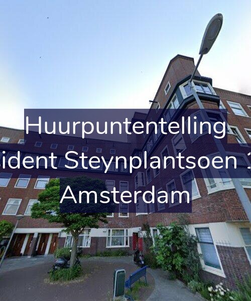 Foto gevel Huurpuntentelling voor President Steynplantsoen 14-2, Amsterdam