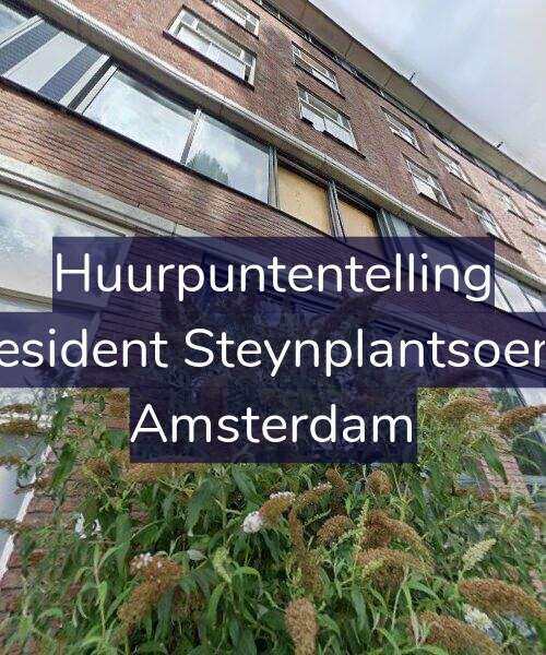 Foto gevel Huurpuntentelling voor President Steynplantsoen 4, Amsterdam