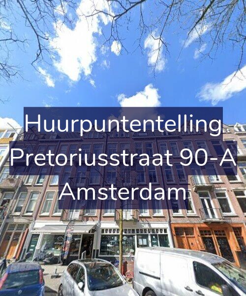 Foto gevel Huurpuntentelling voor Pretoriusstraat 90-A, Amsterdam