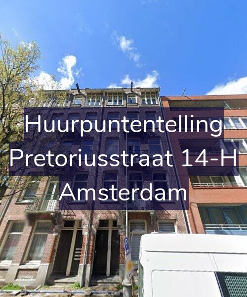 Foto gevel Huurpuntentelling voor Pretoriusstraat 14-H, Amsterdam