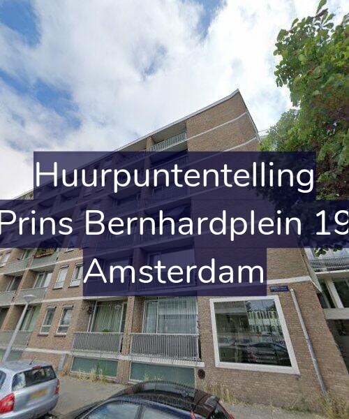 Foto gevel Huurpuntentelling voor Prins Bernhardplein 19, Amsterdam