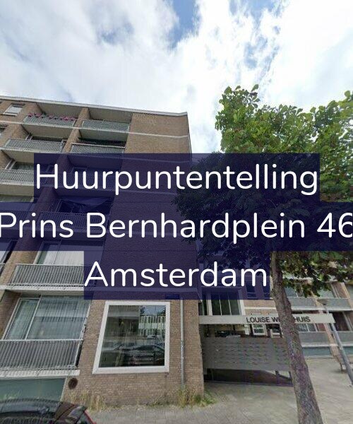 Foto gevel Huurpuntentelling voor Prins Bernhardplein 46, Amsterdam