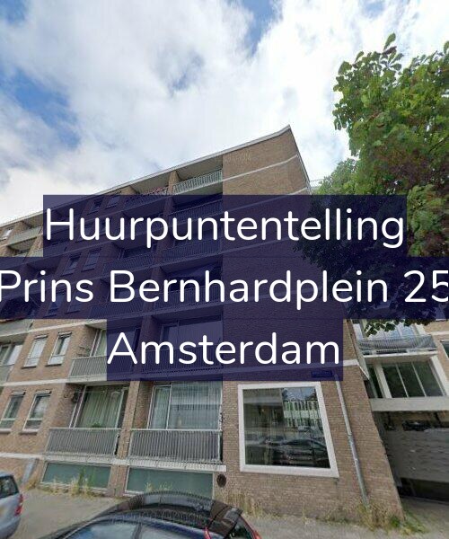 Foto gevel Huurpuntentelling voor Prins Bernhardplein 25, Amsterdam