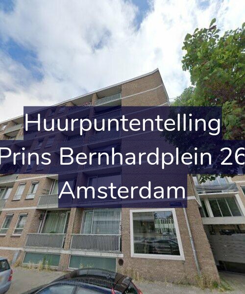 Foto gevel Huurpuntentelling voor Prins Bernhardplein 26, Amsterdam