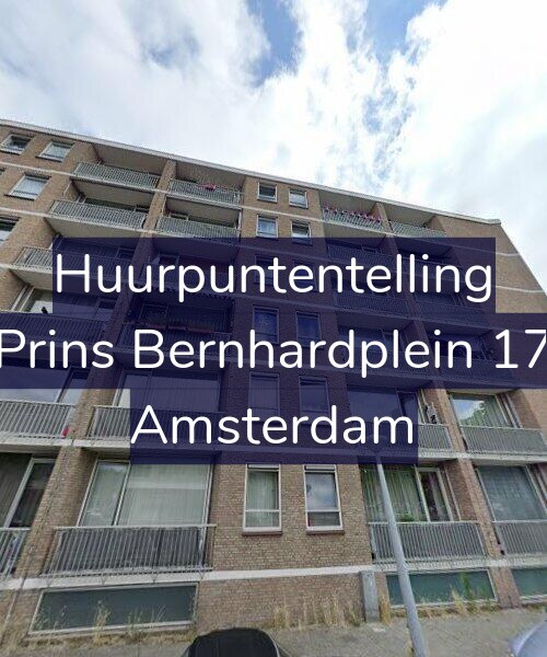 Foto gevel Huurpuntentelling voor Prins Bernhardplein 17, Amsterdam