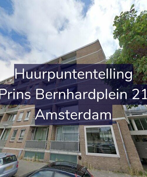 Foto gevel Huurpuntentelling voor Prins Bernhardplein 21, Amsterdam