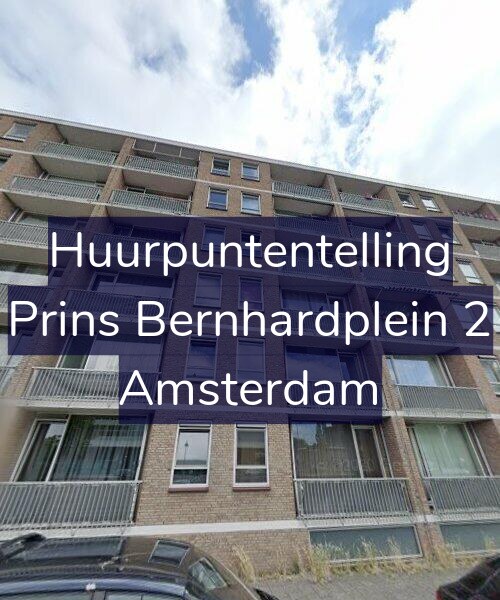 Foto gevel Huurpuntentelling voor Prins Bernhardplein 2, Amsterdam