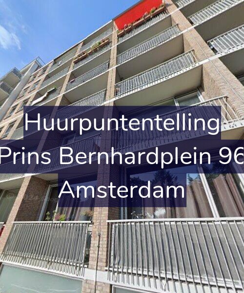Foto gevel Huurpuntentelling voor Prins Bernhardplein 96, Amsterdam