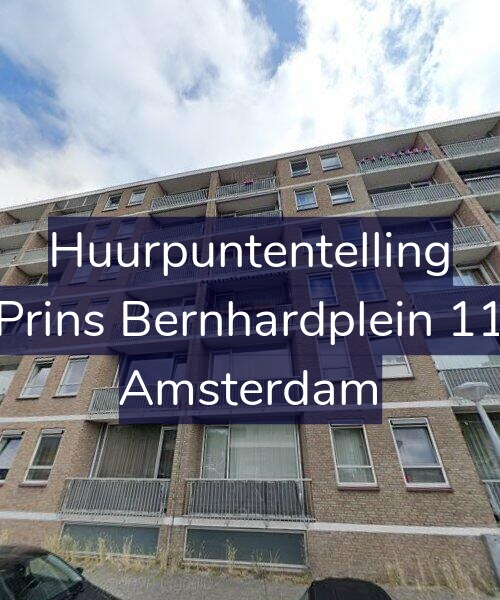 Foto gevel Huurpuntentelling voor Prins Bernhardplein 11, Amsterdam