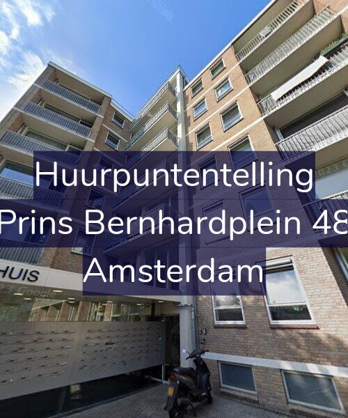 Foto gevel Huurpuntentelling voor Prins Bernhardplein 48, Amsterdam