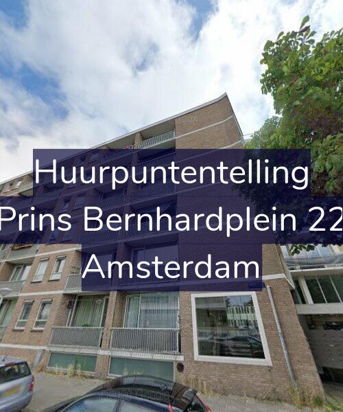 Foto gevel Huurpuntentelling voor Prins Bernhardplein 22, Amsterdam