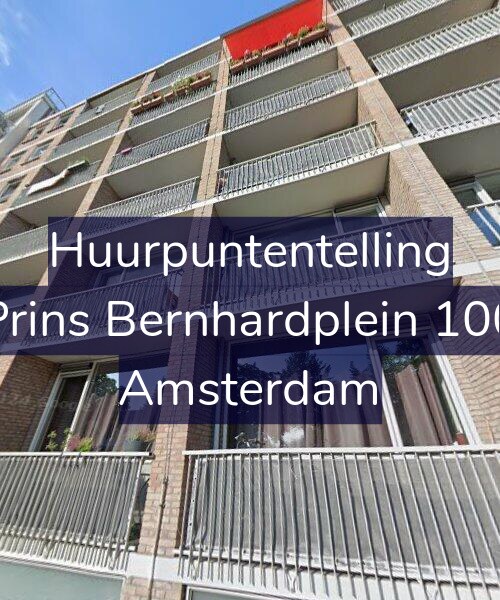 Foto gevel Huurpuntentelling voor Prins Bernhardplein 100, Amsterdam
