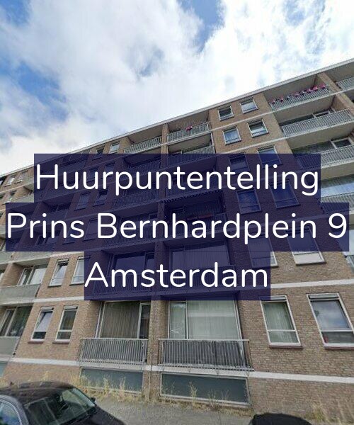 Foto gevel Huurpuntentelling voor Prins Bernhardplein 9, Amsterdam