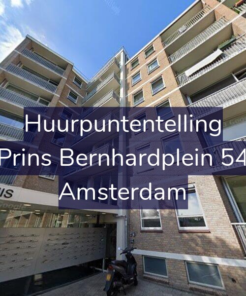 Foto gevel Huurpuntentelling voor Prins Bernhardplein 54, Amsterdam