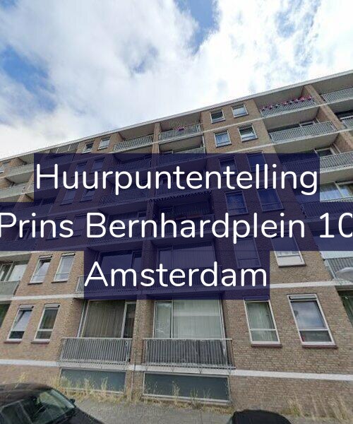 Foto gevel Huurpuntentelling voor Prins Bernhardplein 10, Amsterdam