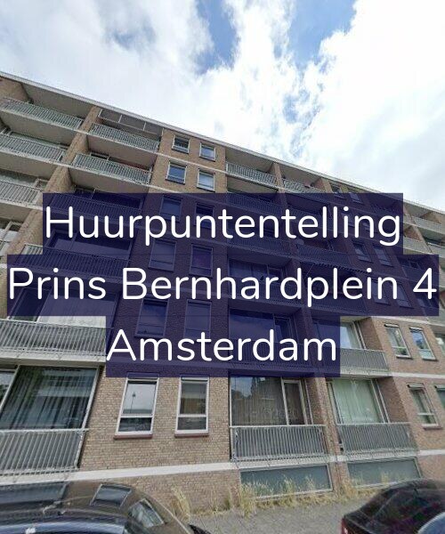 Foto gevel Huurpuntentelling voor Prins Bernhardplein 4, Amsterdam