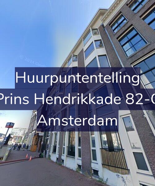 Foto gevel Huurpuntentelling voor Prins Hendrikkade 82-C, Amsterdam