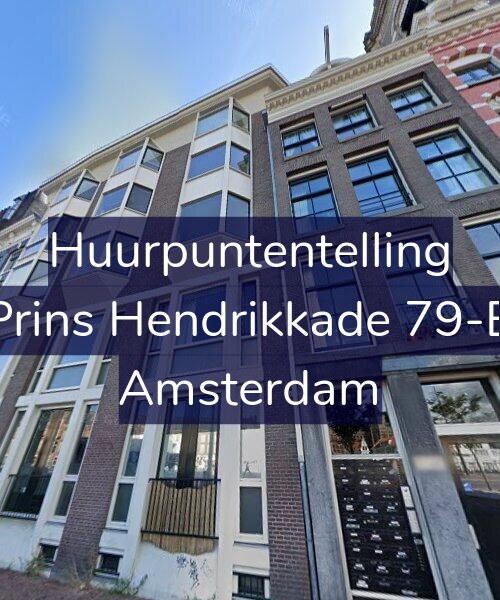 Foto gevel Huurpuntentelling voor Prins Hendrikkade 79-B, Amsterdam