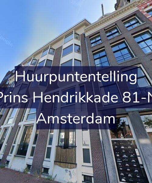 Foto gevel Huurpuntentelling voor Prins Hendrikkade 81-N, Amsterdam