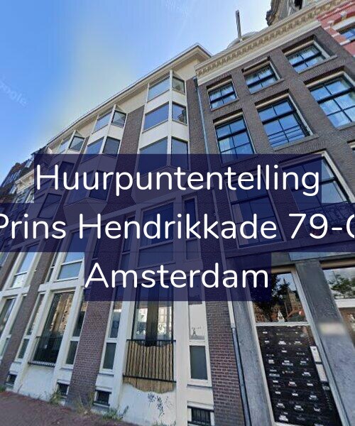 Foto gevel Huurpuntentelling voor Prins Hendrikkade 79-C, Amsterdam