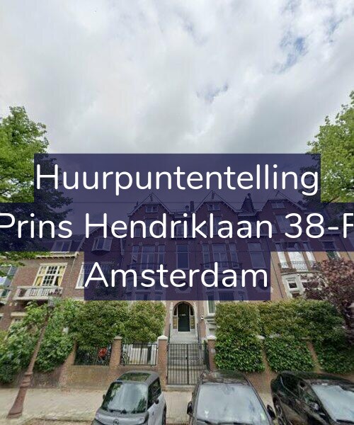 Foto gevel Huurpuntentelling voor Prins Hendriklaan 38-F, Amsterdam