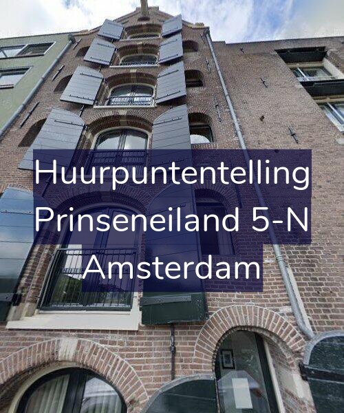 Foto gevel Huurpuntentelling voor Prinseneiland 5-N, Amsterdam
